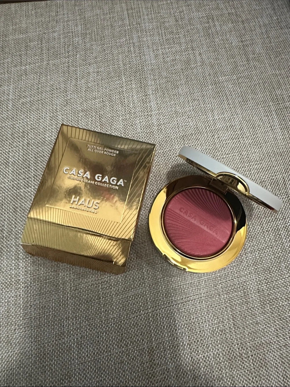 Haus Lab Beauty Casa Gaga tutti gel-powder Blush — Rose Pink Rossini